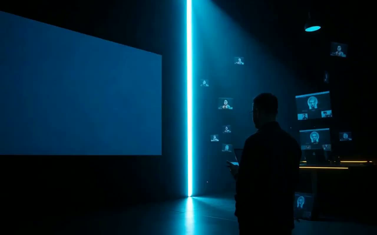 Partner Node Marketing & Creative — campagne-visuals in een dark studio